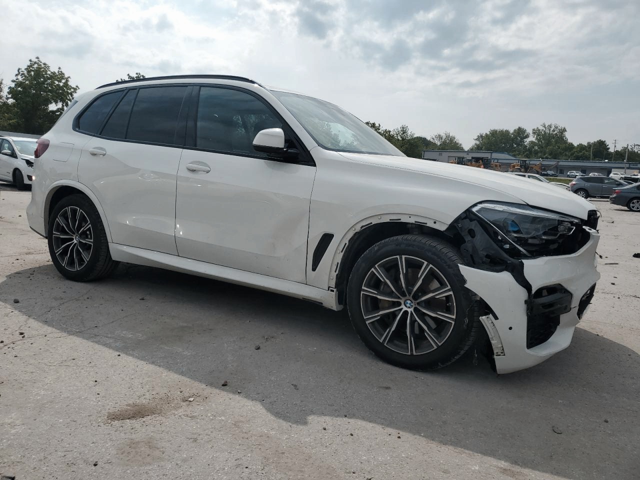BMW X5 2022 WHITE vin: 5UXCR6C02N9N11423
